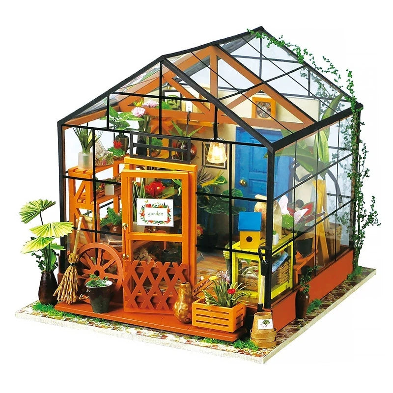 Robotime DIY Miniature Wooden Doll House Series