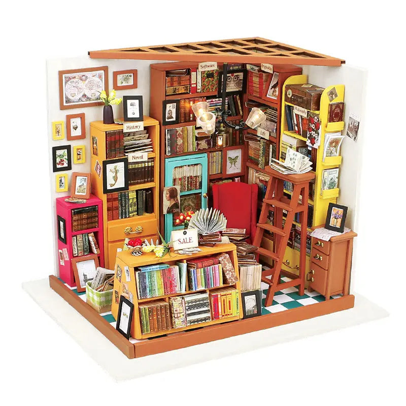 Robotime DIY Miniature Wooden Doll House Series