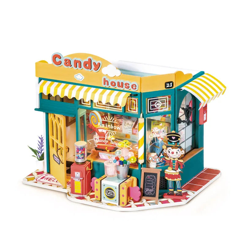 Robotime DIY Miniature Wooden Doll House Series