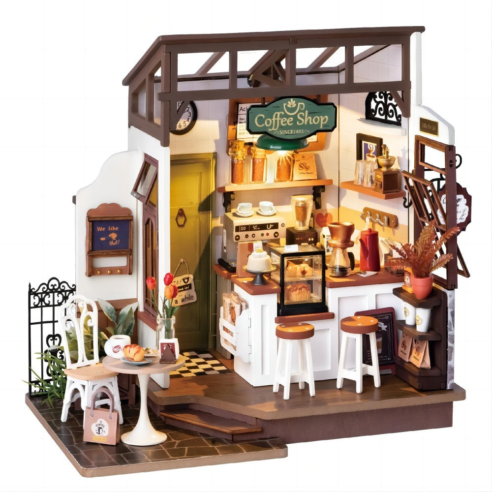 Robotime DIY Miniature Wooden Doll House Series