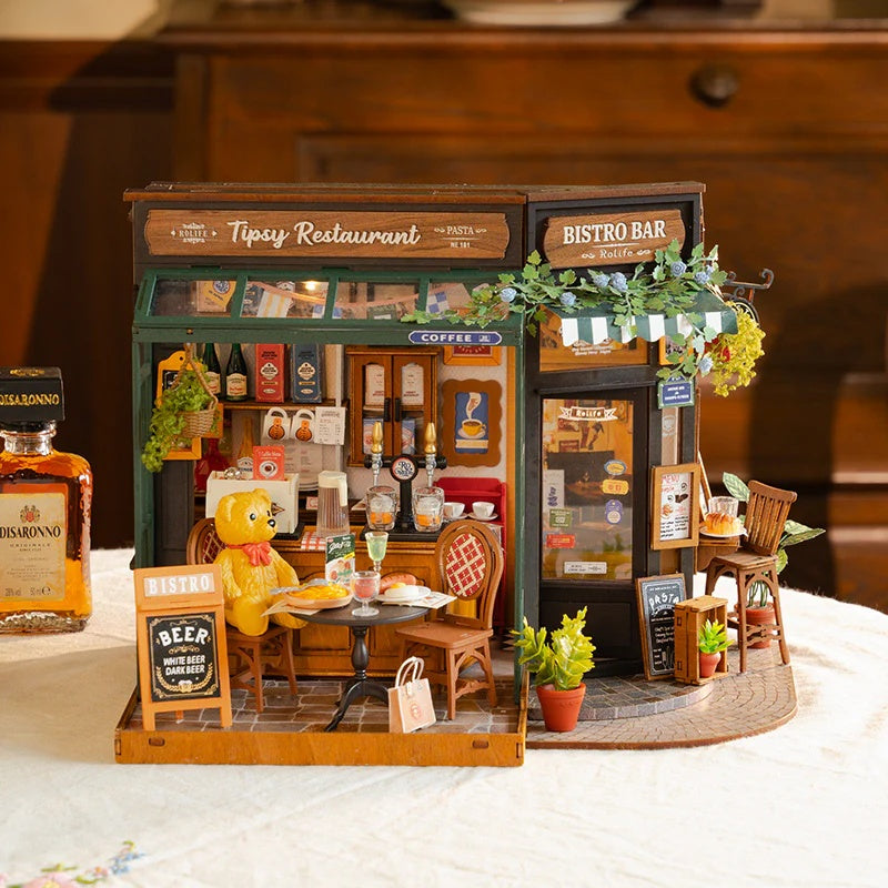 Rolife Tipsy Restaurant DIY Miniature