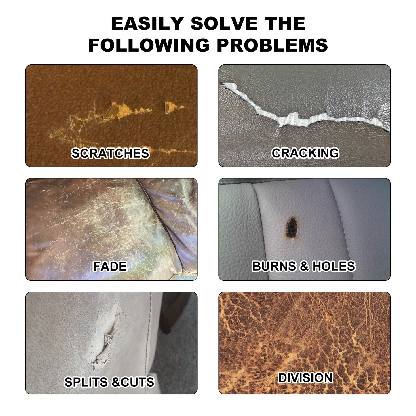 DIY Leather Repair Kit For Furniture