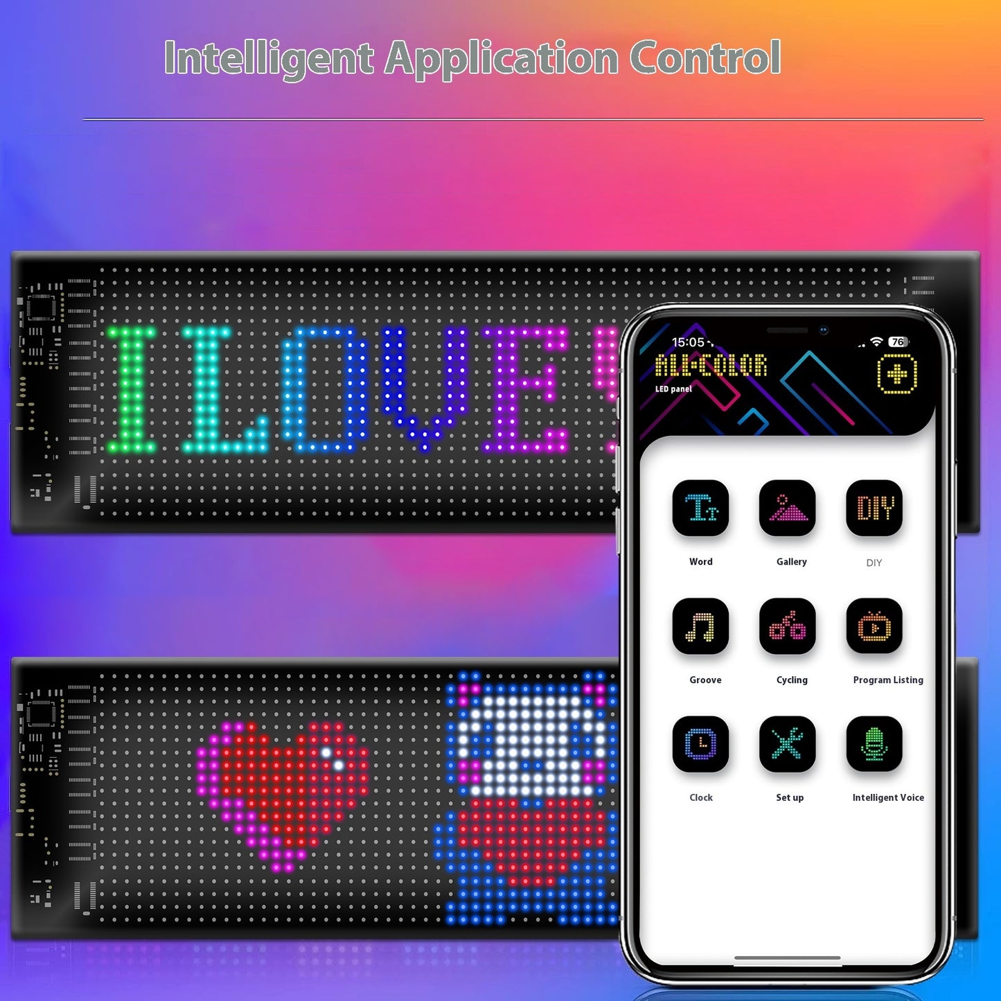 DIY Programmable LED Signage, Flexible