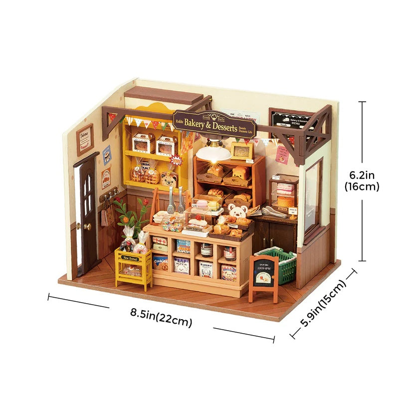 Rolife Becka's Baking House DIY Miniature Kit