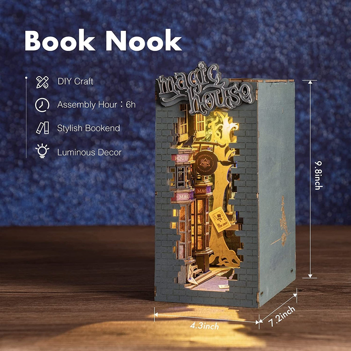 Robotime Rolife Book Nooks Series