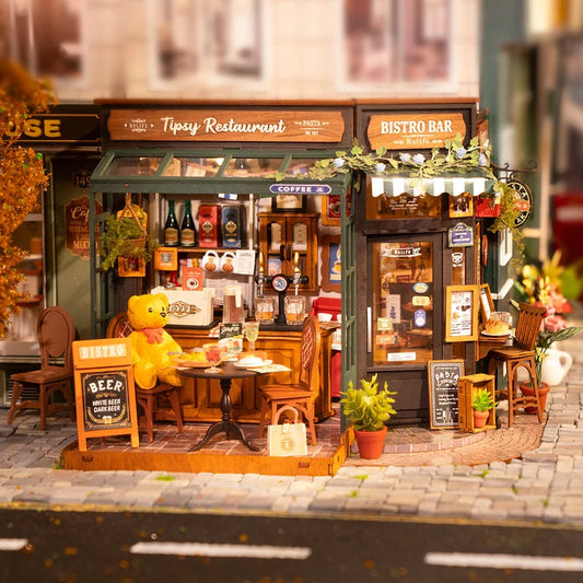 Rolife Tipsy Restaurant DIY Miniature