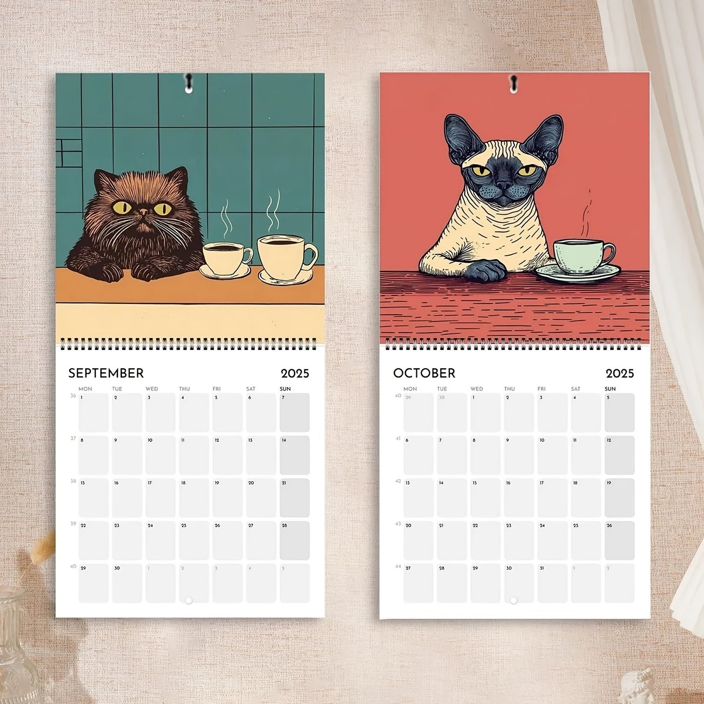 Cat Wall Calendar