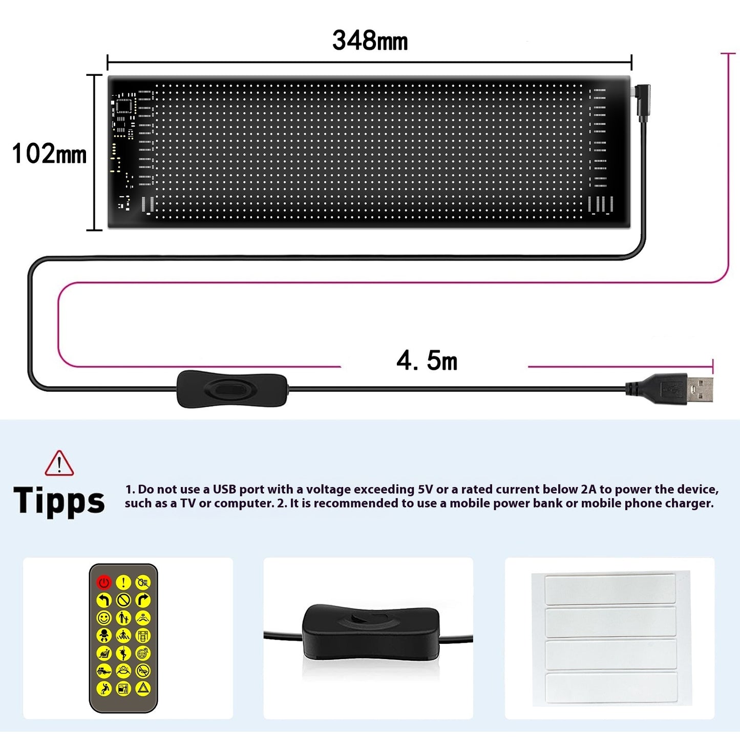 DIY Programmable LED Signage, Flexible