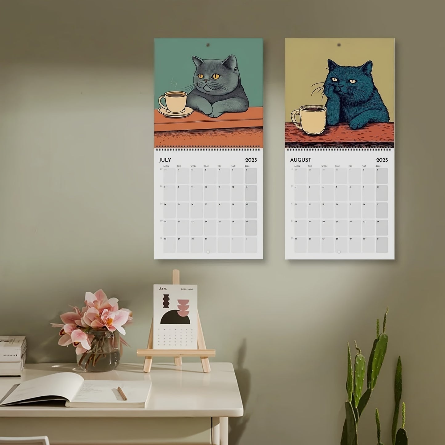 Cat Wall Calendar