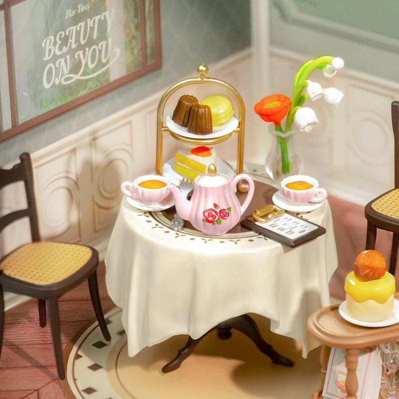 Rolife Sweet Sips Tea DIY Miniature