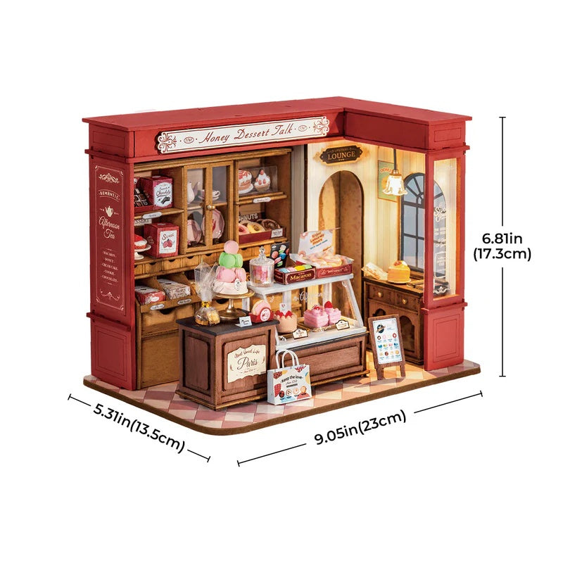 Rolife Honey Dessert Talk DIY Miniature Kit