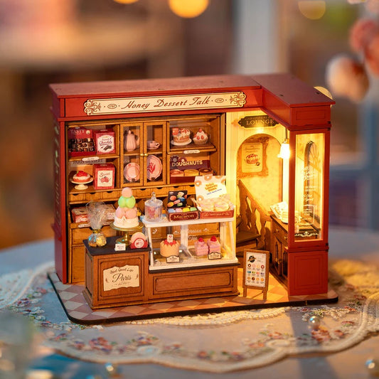 Rolife Honey Dessert Talk DIY Miniature Kit