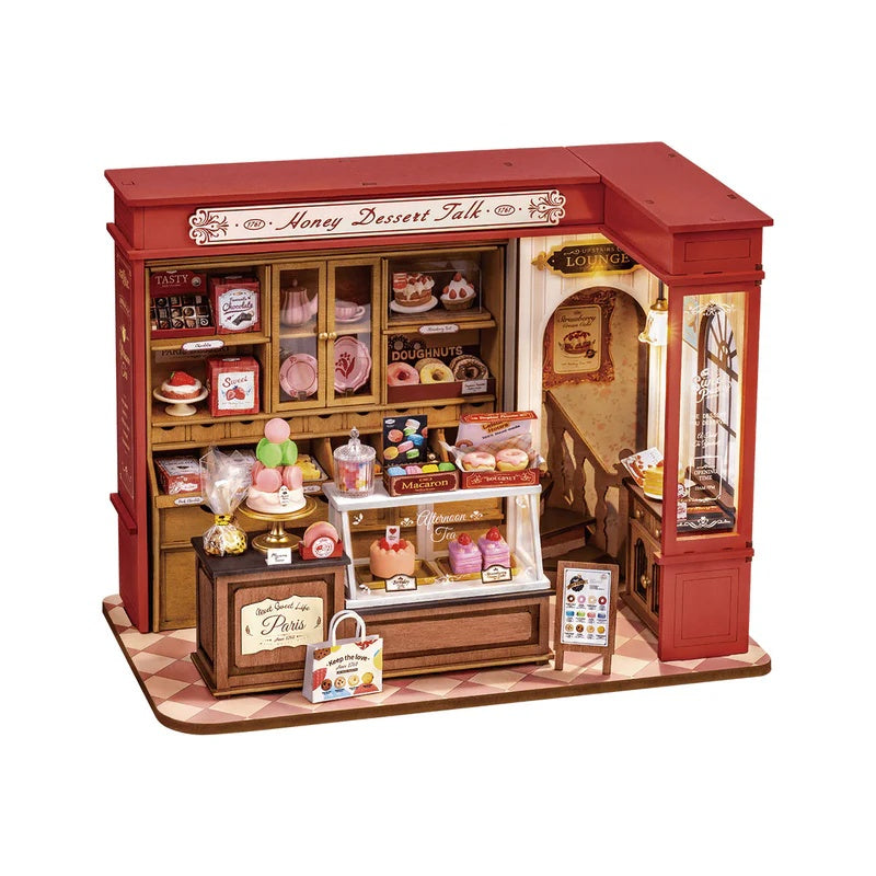 Rolife Honey Dessert Talk DIY Miniature Kit