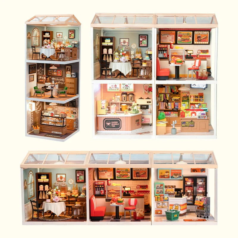 Rolife Sweet Sips Tea DIY Miniature