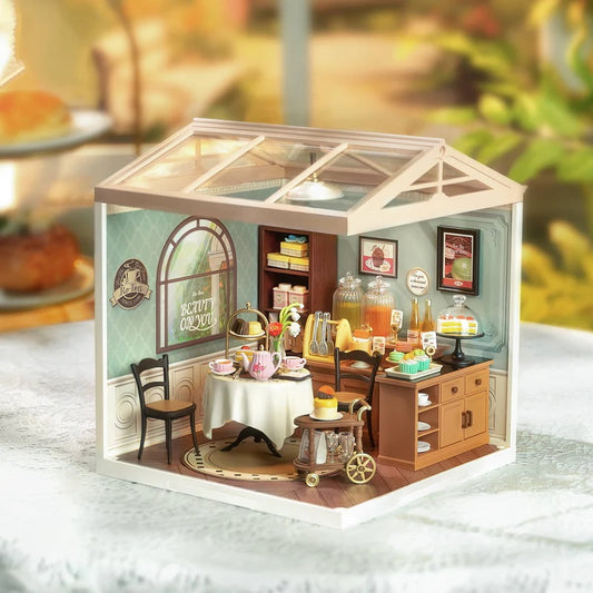 Rolife Sweet Sips Tea DIY Miniature