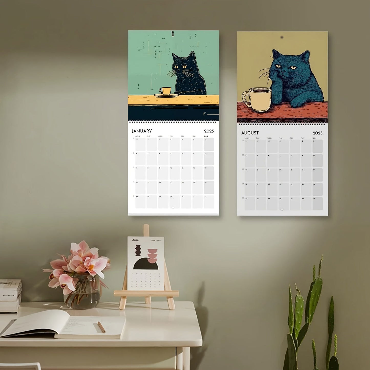 Cat Wall Calendar