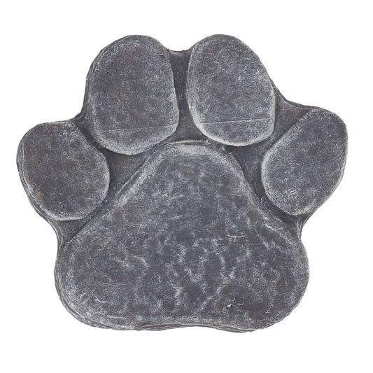 Dog Pawprint Memorial Stone DIY Lettering