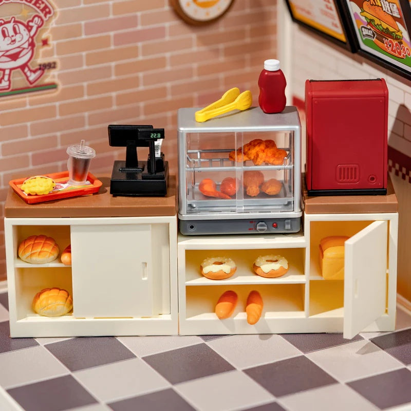 Rolife Yum Yum Burgers DIY Miniature